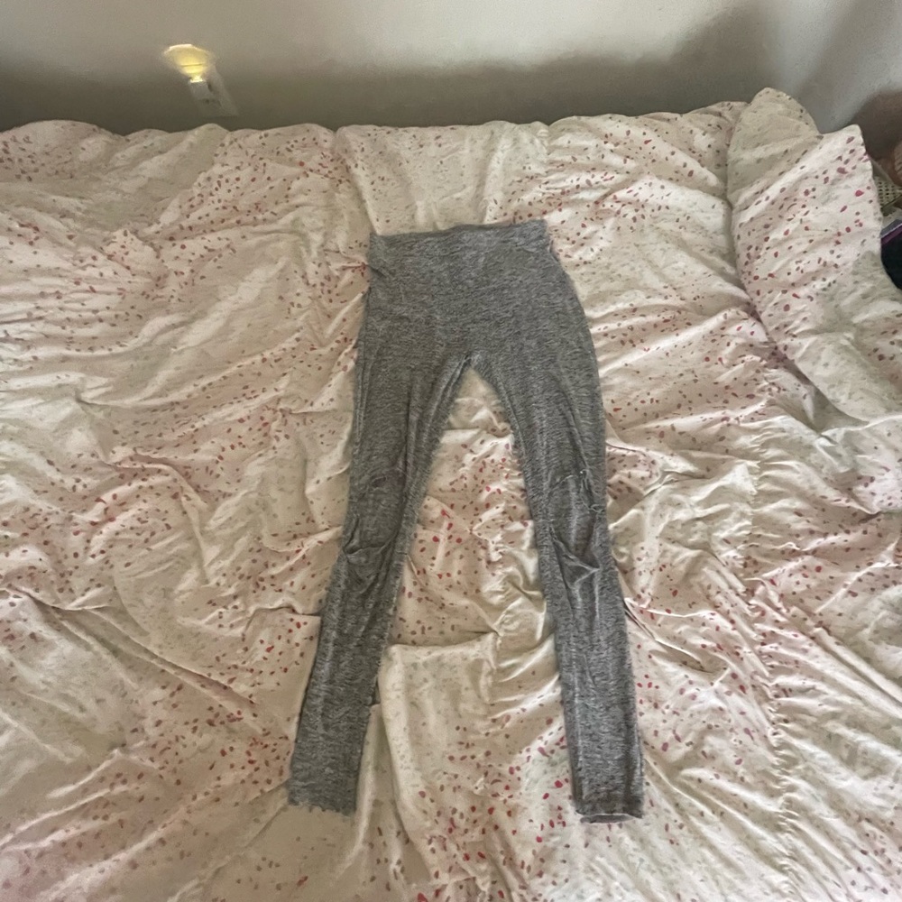 grey fashion nova leggings